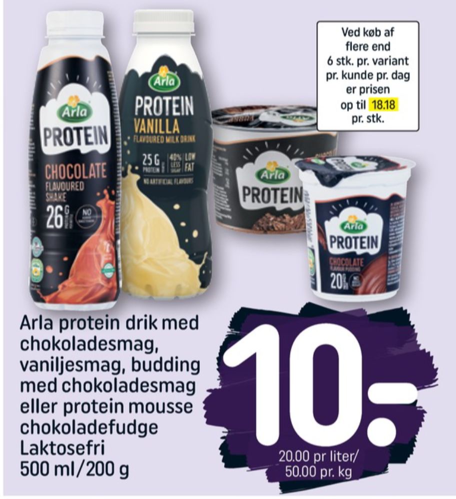 Arla Protein, Proteindrik Vanilla