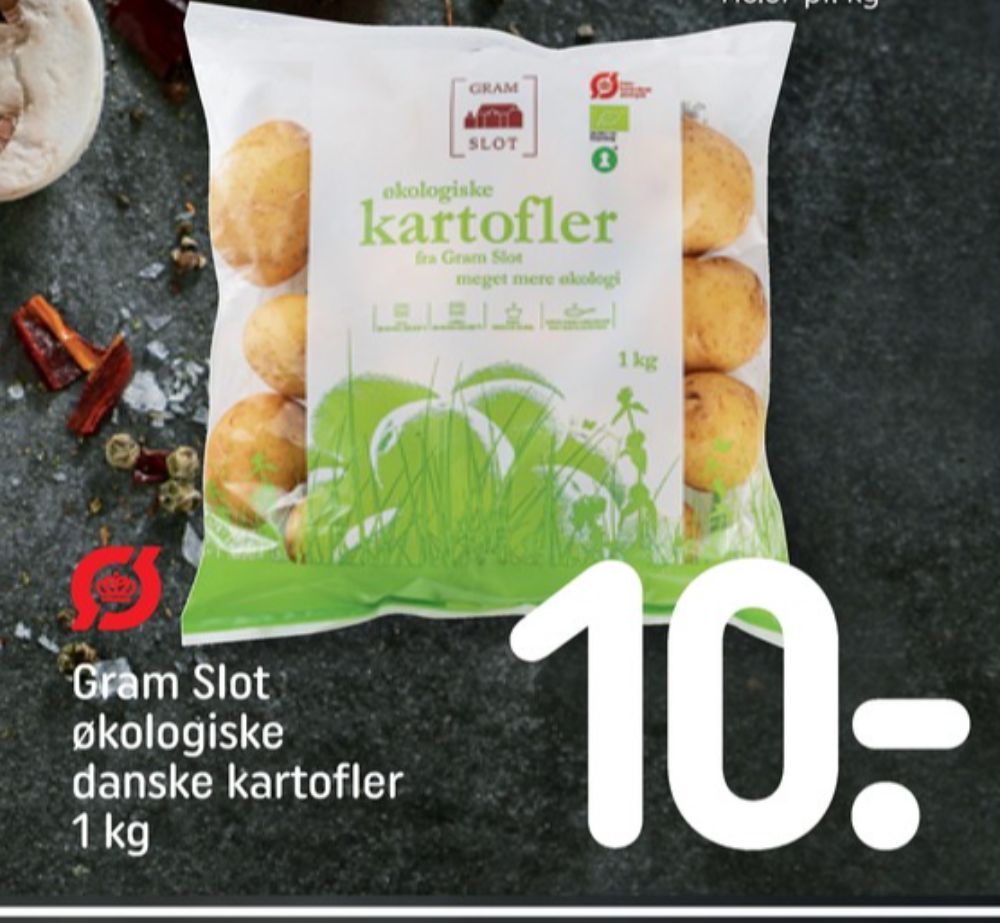Gram Slot, Kartofler
