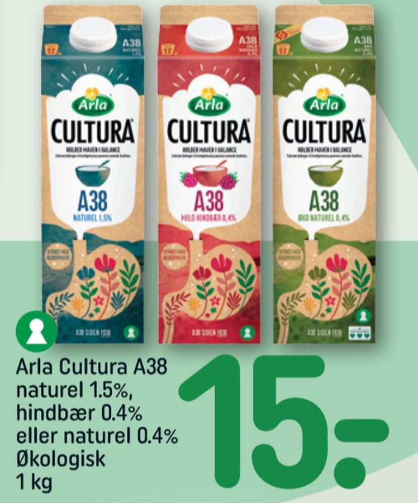 Cultura, A-38 Mild HIndbær 0,4%