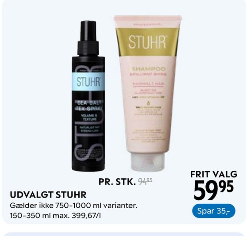 Stuhr, Shampoo