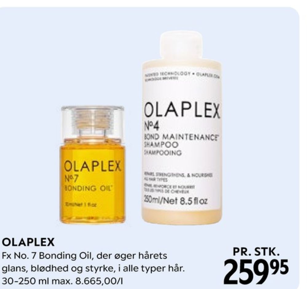 Olaplex, Shampoo