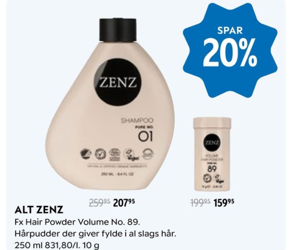 Zenz, Shampoo