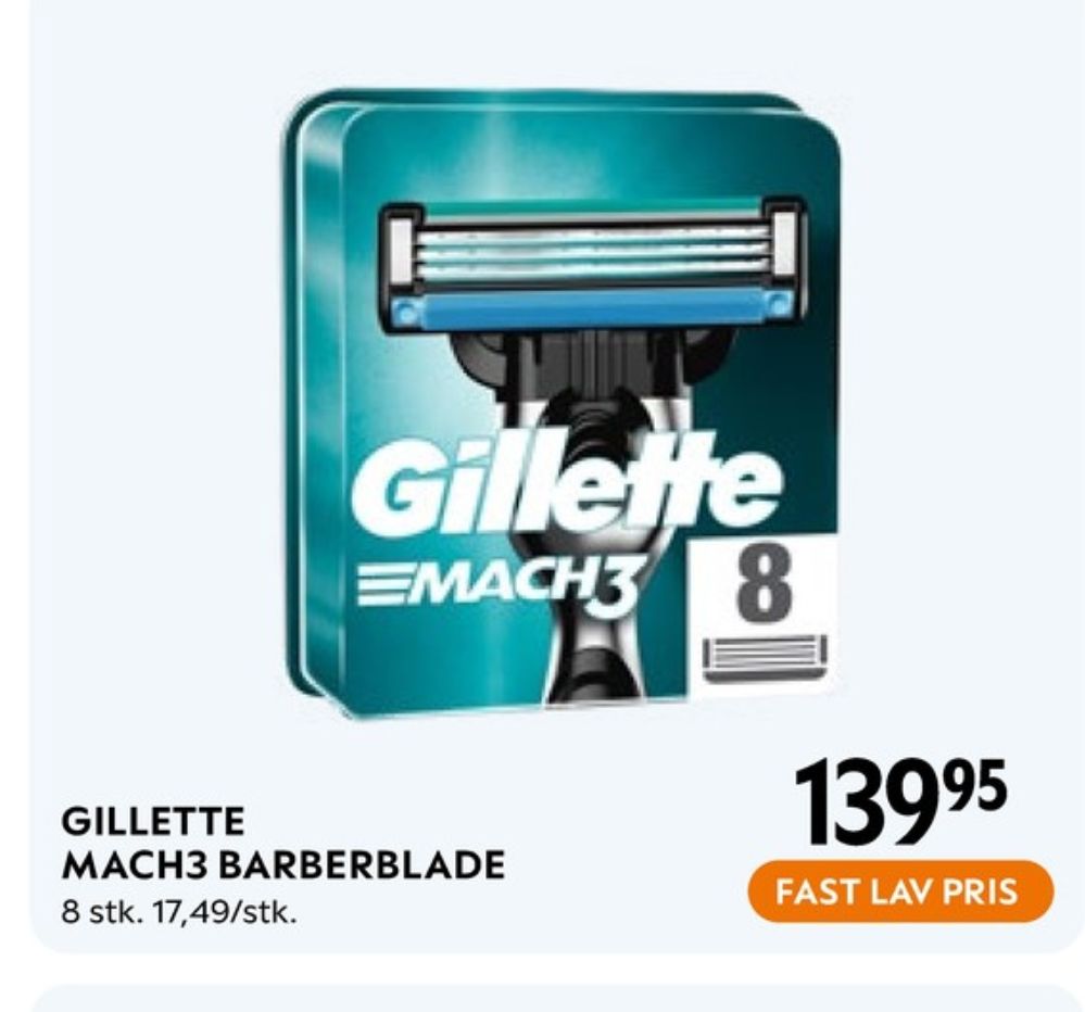 Gillette Mach3, Barberblade