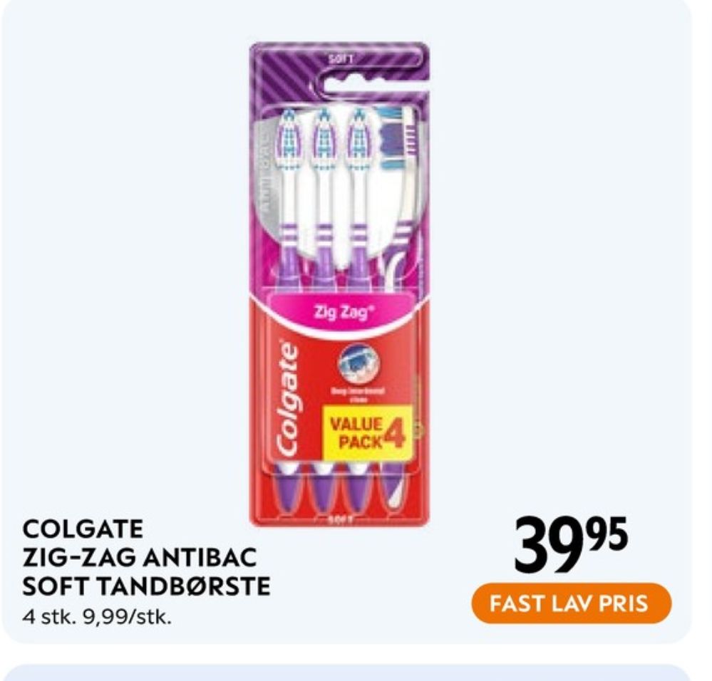 Colgate, Tandbørste