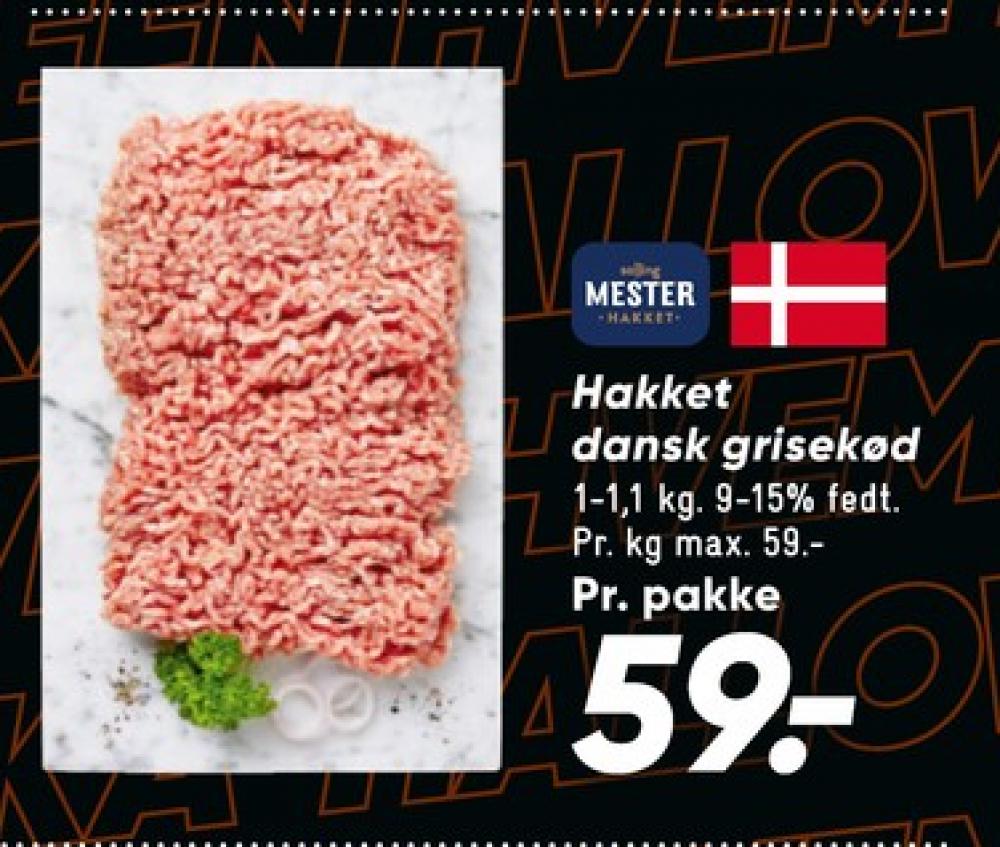 Salling Mester, Hakket grisekød 9-15%