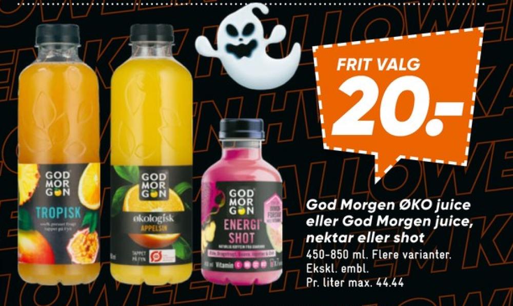 GodMorgen, Appelsin Nektar Juice