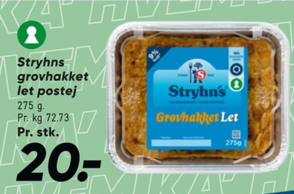 Stryhns Grovhakket Let, Leverpostej