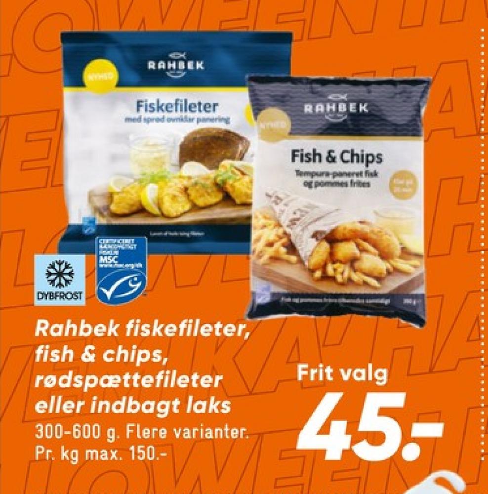 Rahbek, Indbagt Laks med cremet spinat-flødesauce