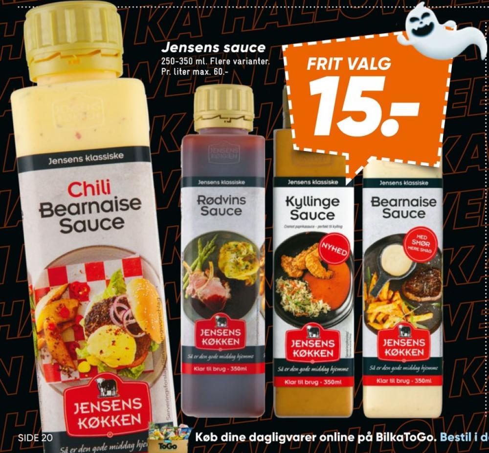 Jensens Køkken, Kyllinge Sauce