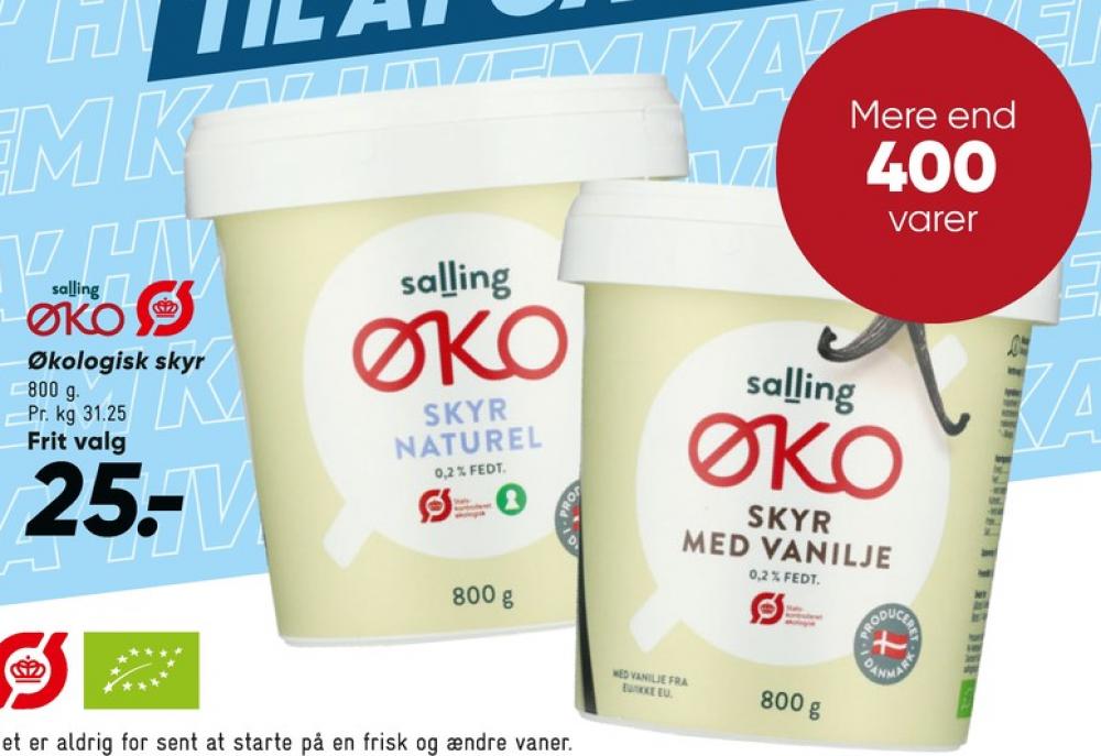 Salling ØKO, Vanilje Skyr 