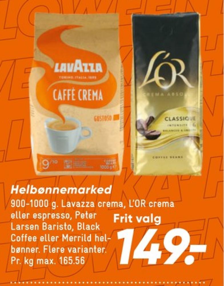 LOR Crema Absolu Classique, Kaffebønner