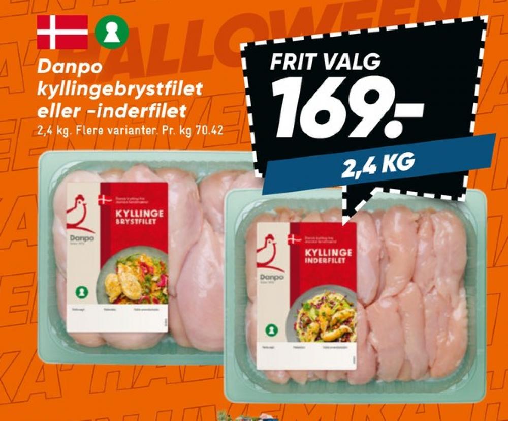 Rose, Kyllingebrystfilet