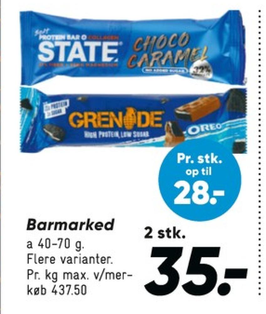 Grenade, Energibar