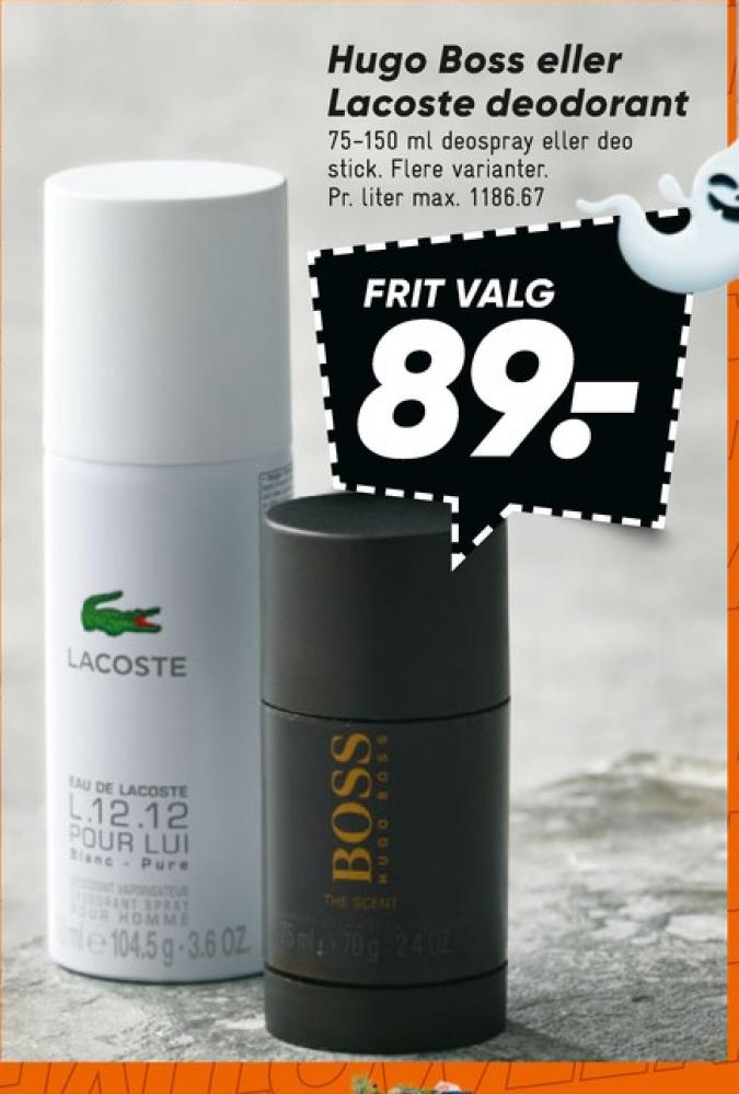 Lacoste, Deospray