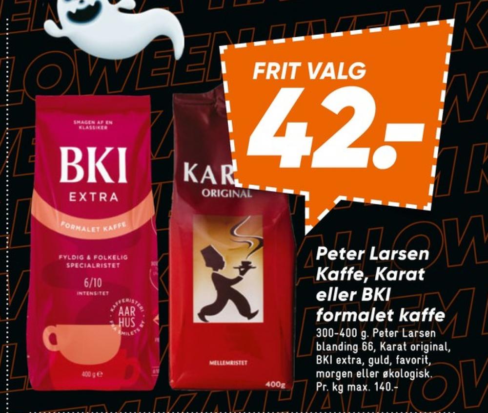 Peter Larsen Blanding 66, Kaffe Formalet