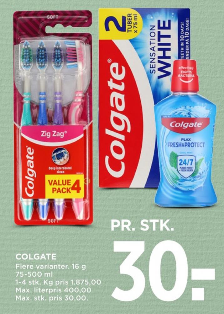 Colgate, Tandbørste