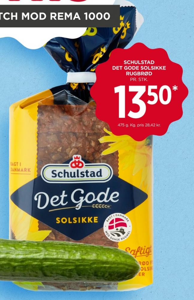 Schulstad Det Gode, Solsikkerugbrød