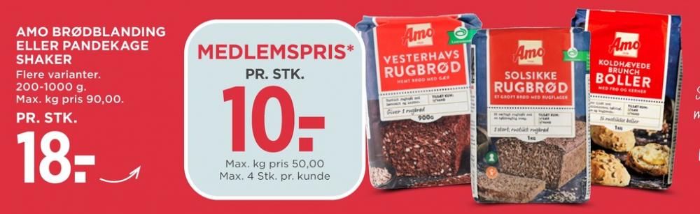 Amo, Solsikkerugbrødsblanding