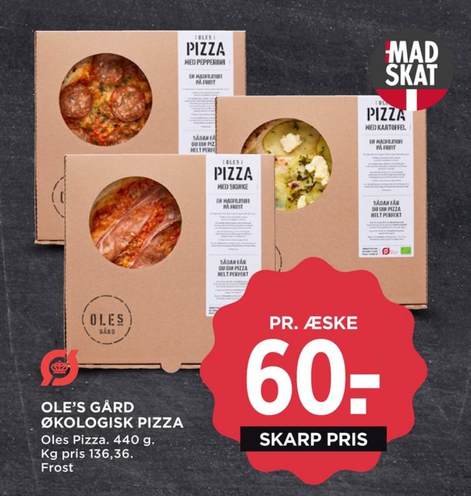 Ole's, Pizza med Kartofler
