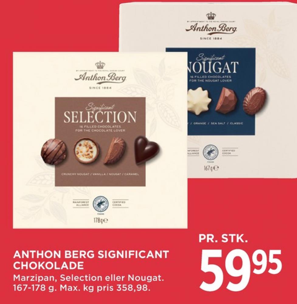 Anthon Berg Significant, Dessertchokolade Nougat