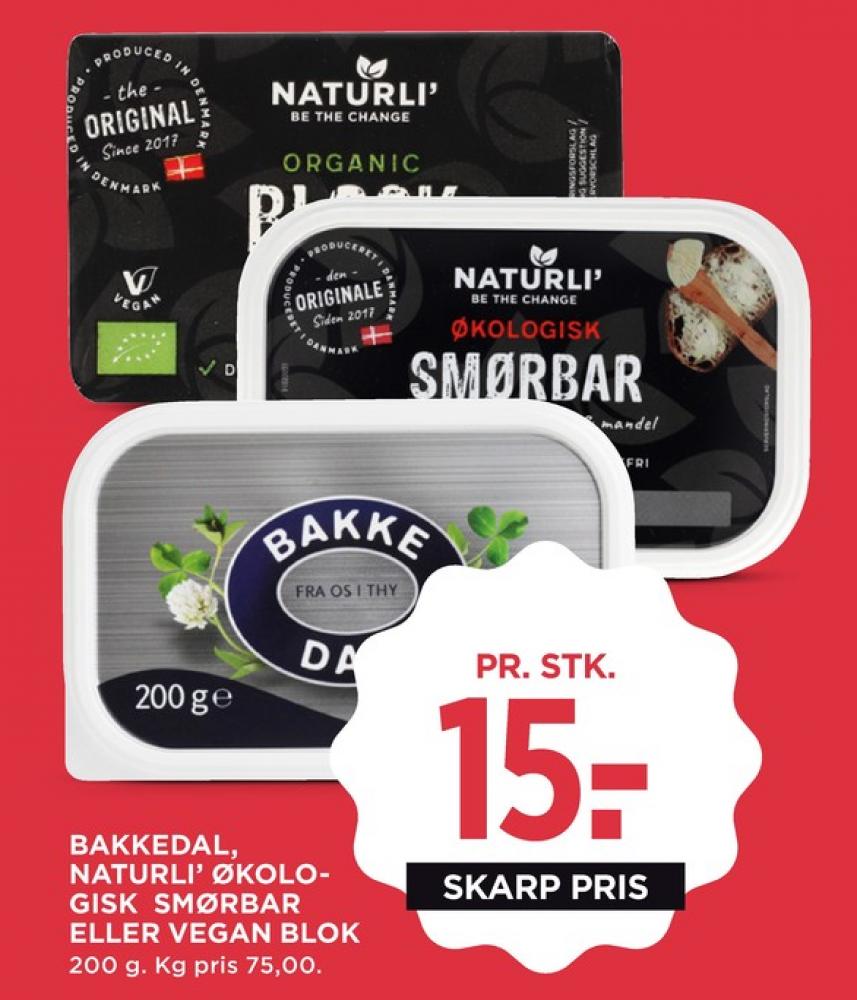 Naturli', Smørbar