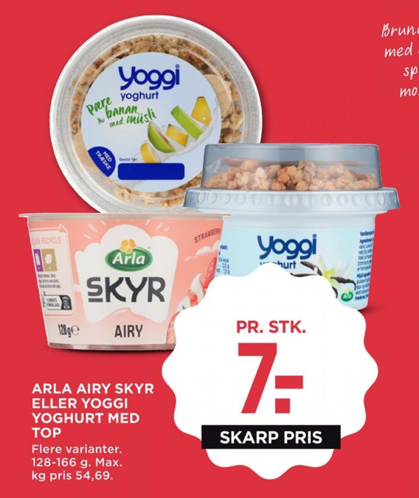 Arla, Jordbær Skyr Airy