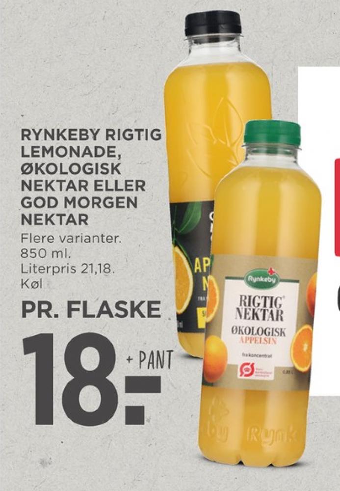 Rynkeby Rigtig Nektar, Appelsinjuice