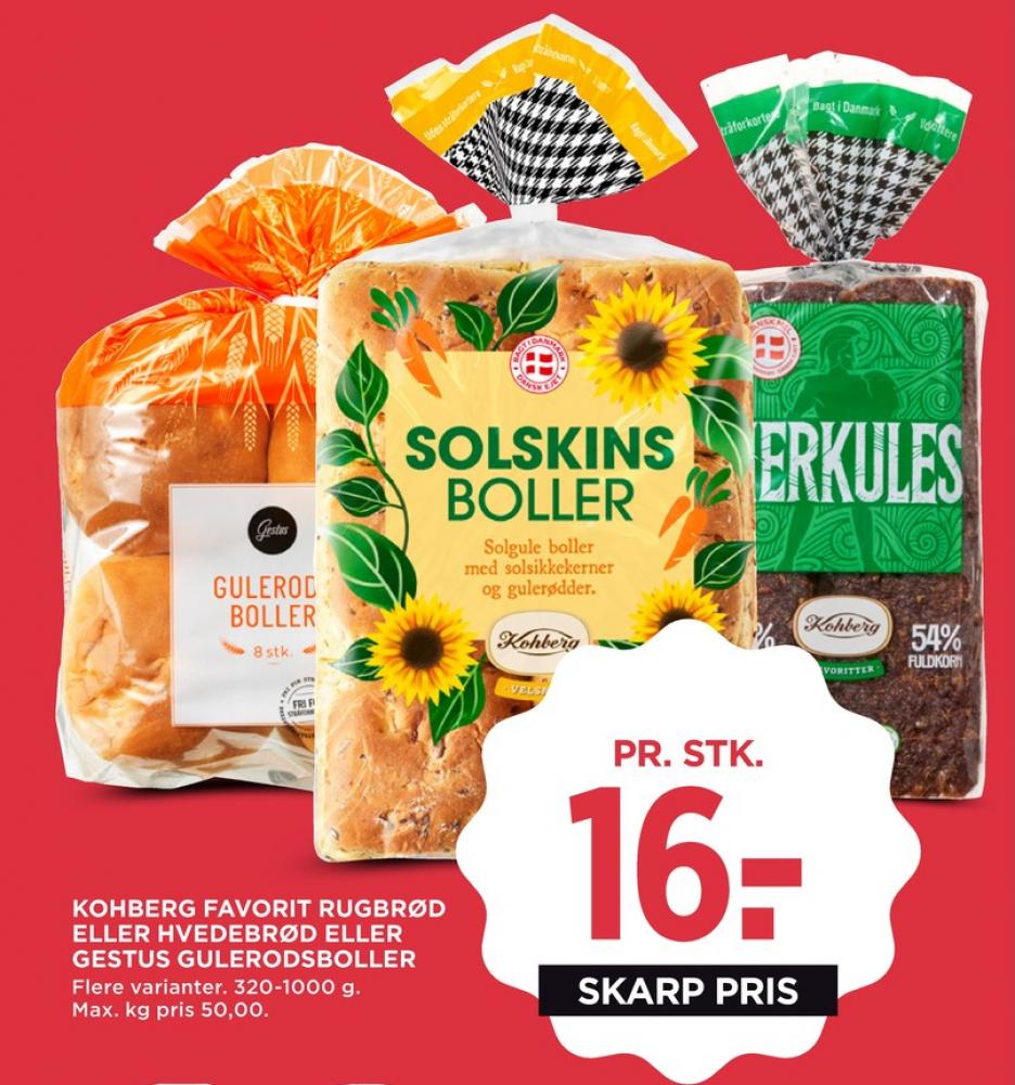 Kohberg Herkules, Rugbrødsskiver