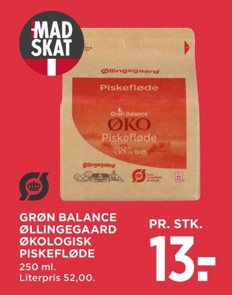Grøn Balance Øllingegaard, Piskefløde 38%