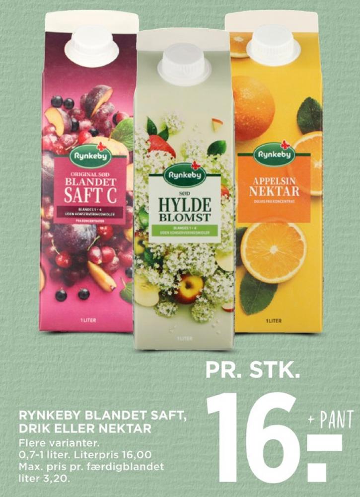 Rynkeby Nektar, Appelsinjuice