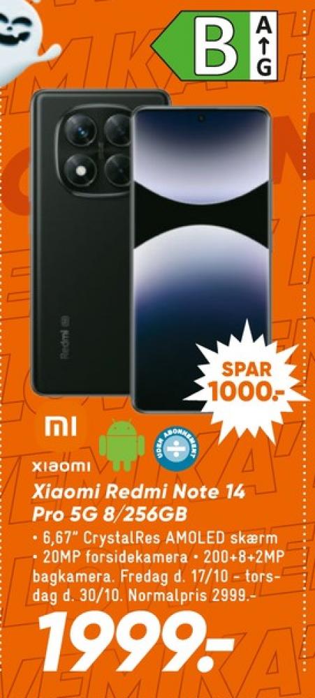 Xiaomi Redmi Note 14 Pro, Mobiltelefon
