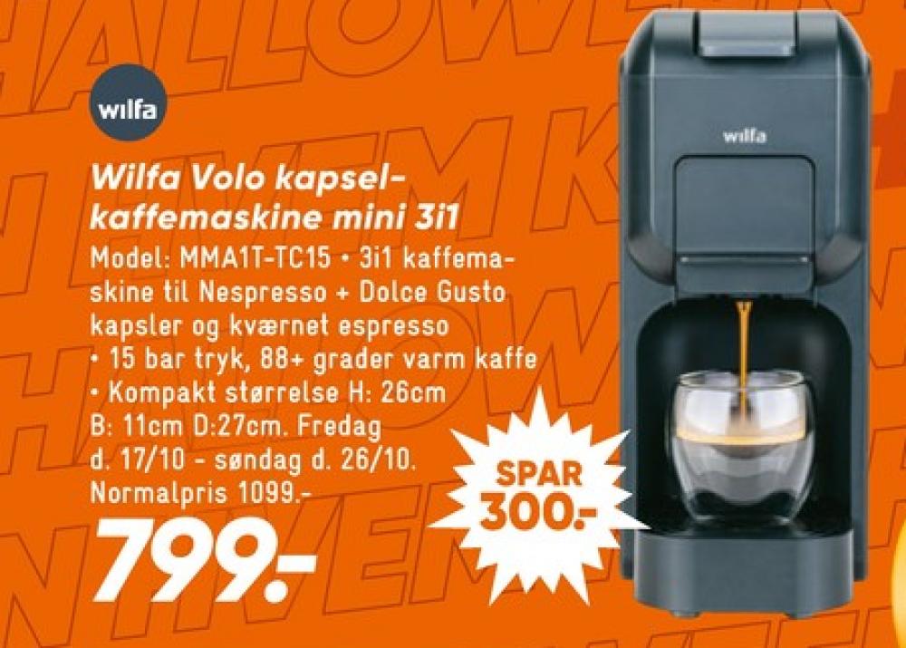 Wilfa, Kapselkaffemaskine