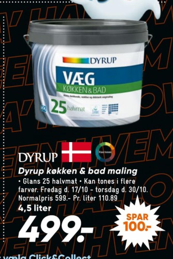 Dyrup, Maling