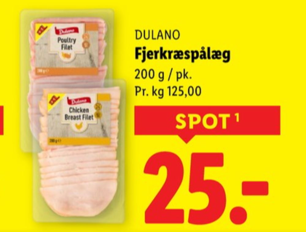 Dulano, Kyllingebryst