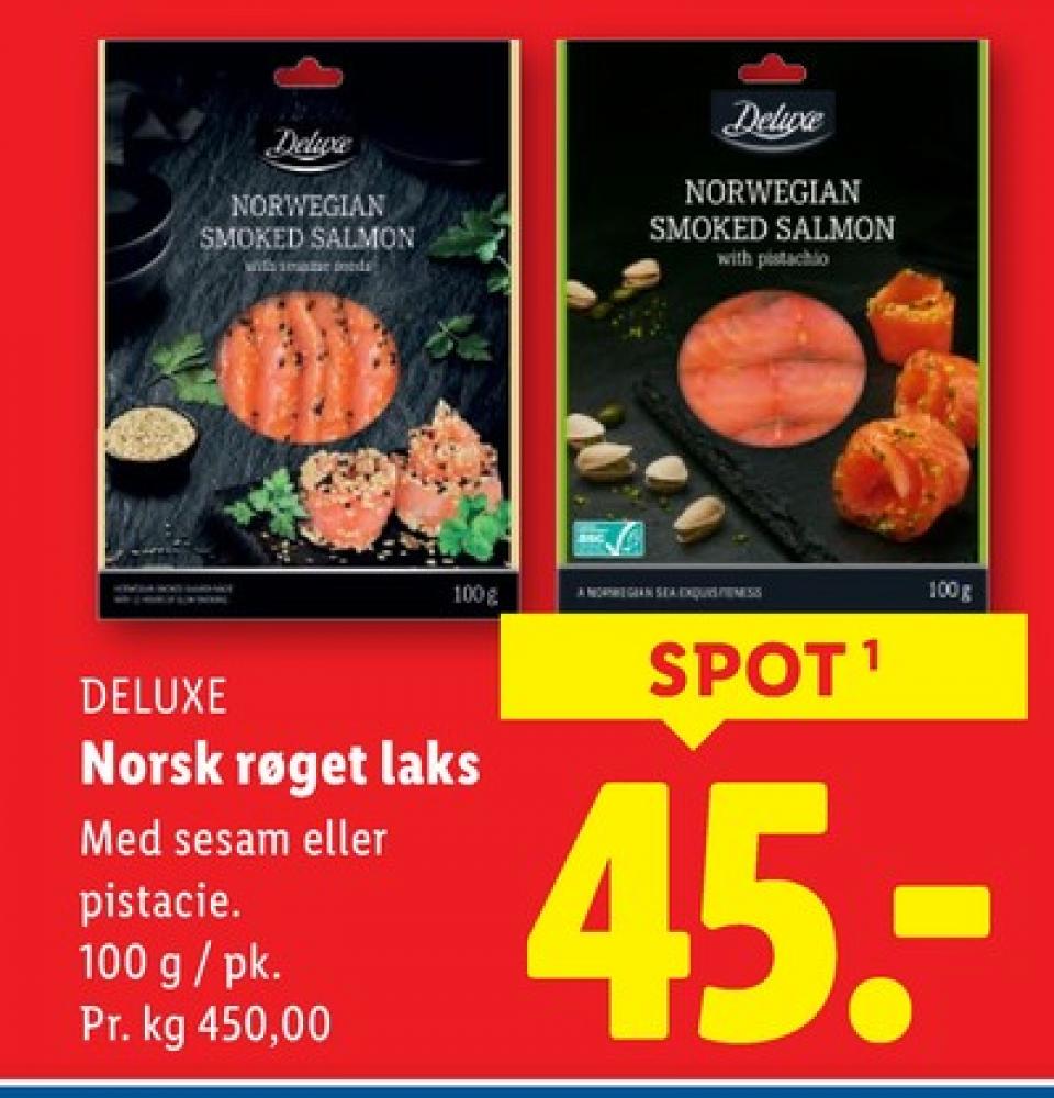 Deluxe, Laks i skiver