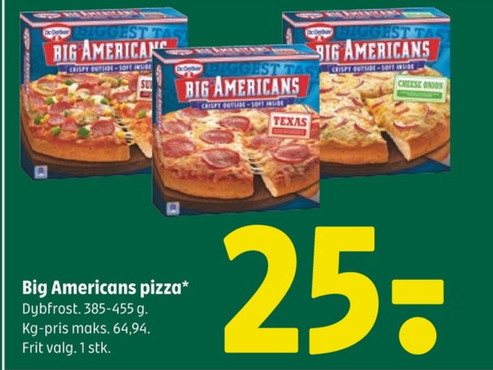 Big Americans, Pizza Supreme
