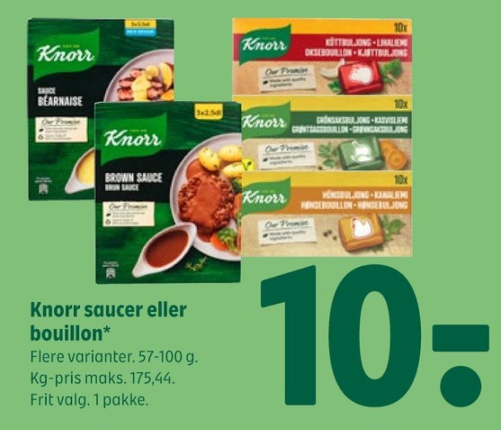 Knorr, Oksebouillon