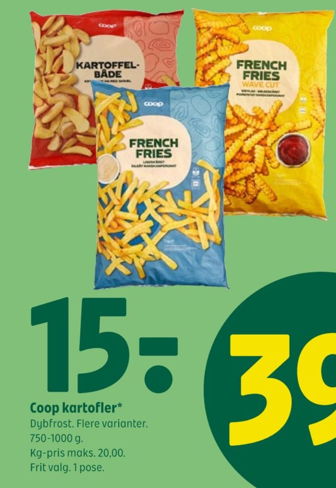 Coop, French Fries Wave Cut