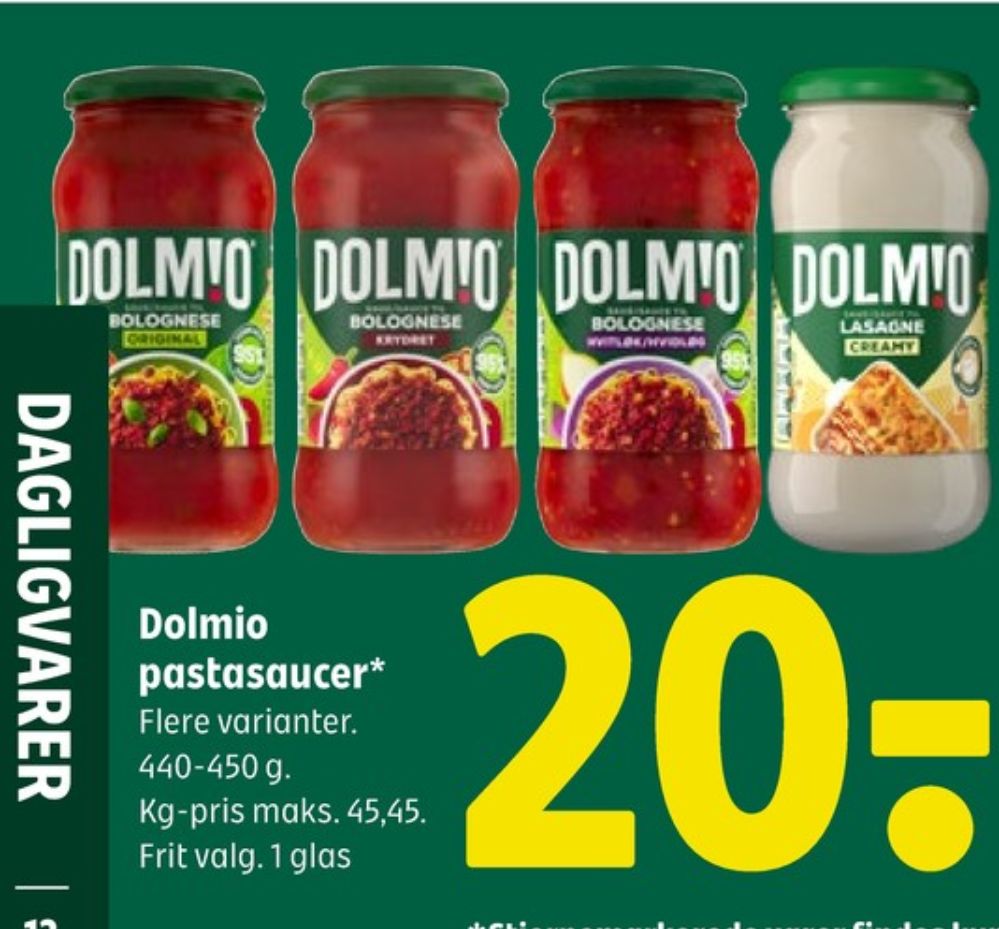 Dolmio, Bolognese Krydret