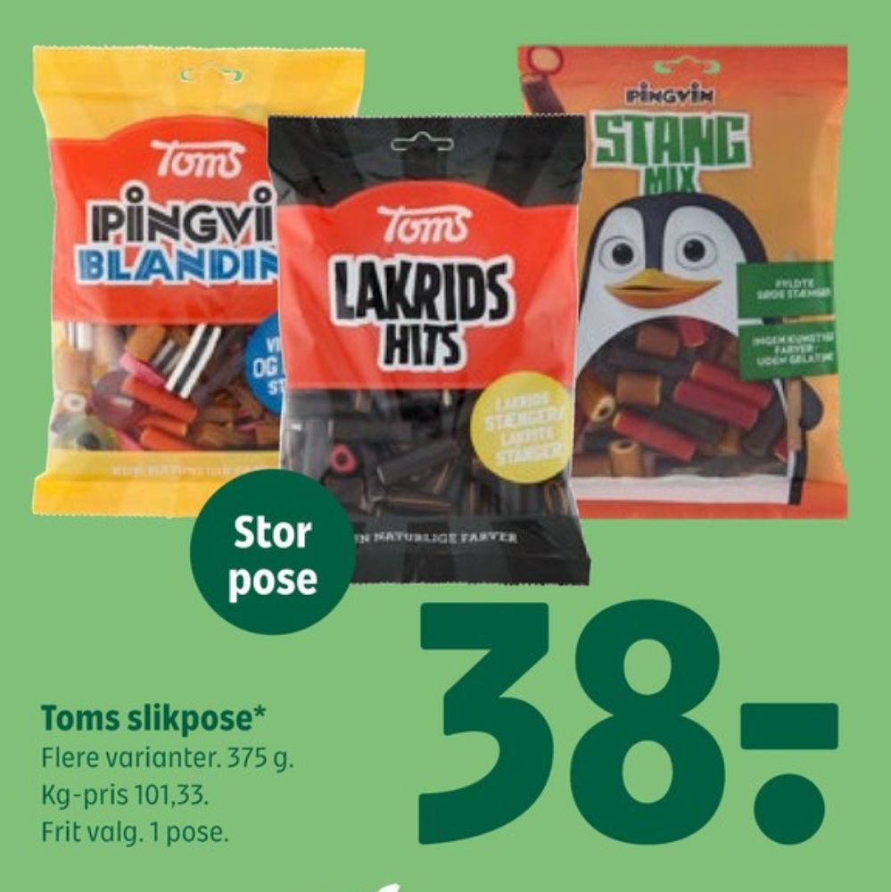 Toms StangMix, Slikposer