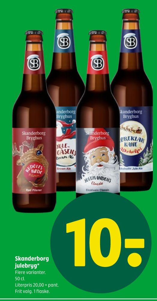 Skanderborg Bryghus Julegåsens Brown Ale, Specialøl