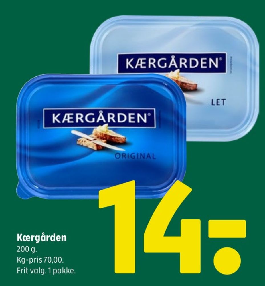 Kærgården, Smørbar