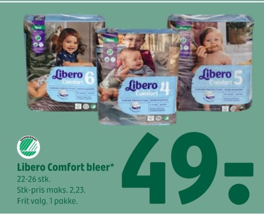 Libero Comfort, Bleer str 4 7-11 kg