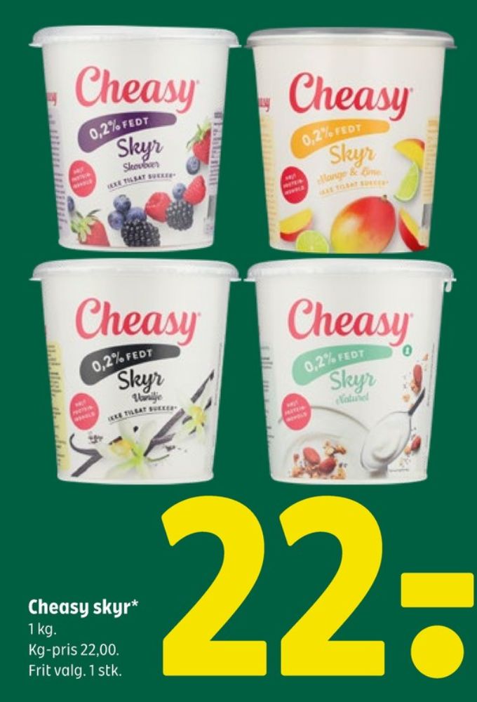 Cheasy, Mango & Lime Skyr 