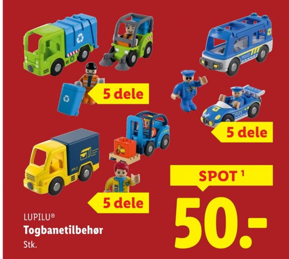 Lupilu, Togbanetilbehør