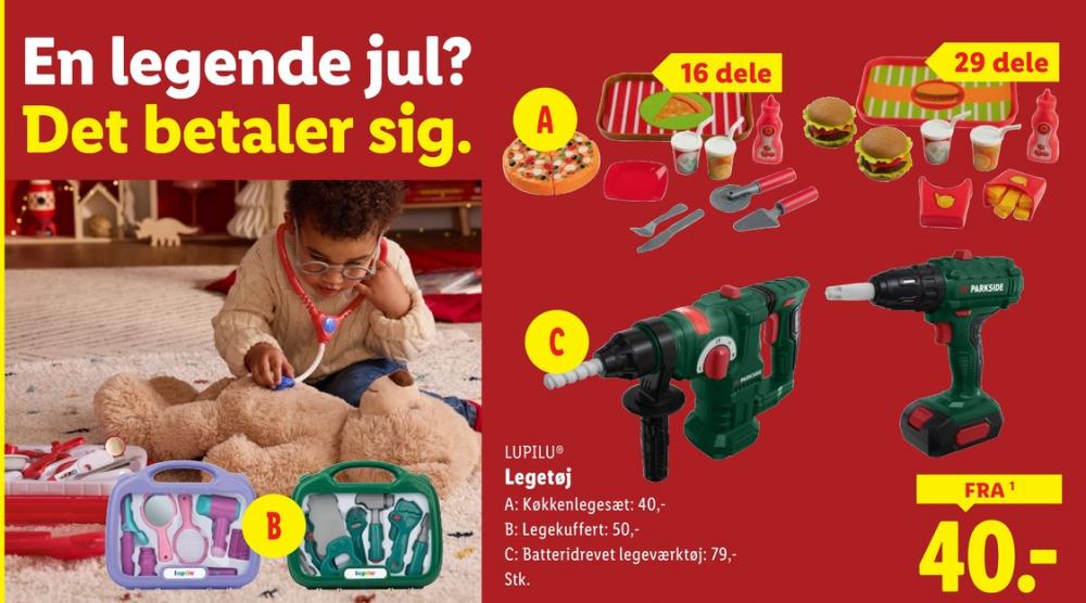 Lupilu, Legehusholdning