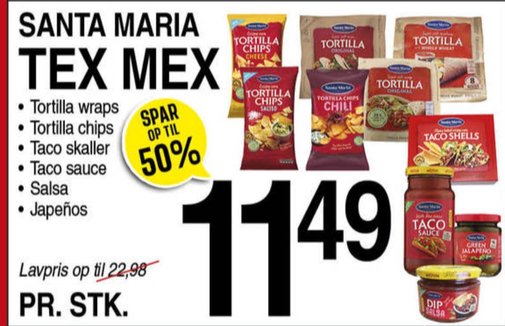 Santa Maria, Taco Shells