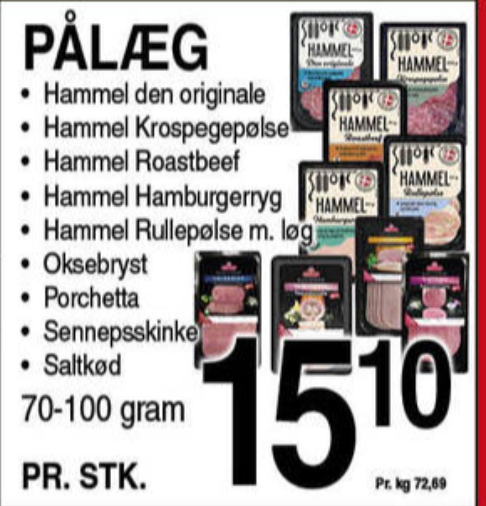 Delika Hammel, Hamburgerryg