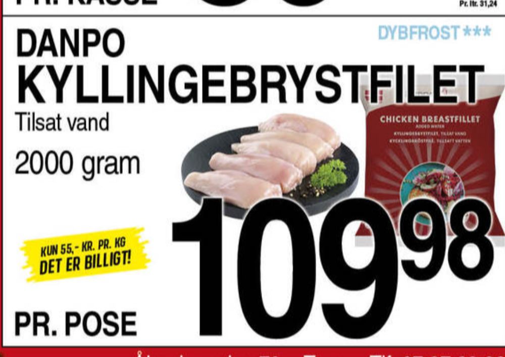 Danpo, Kyllingebrystfilet