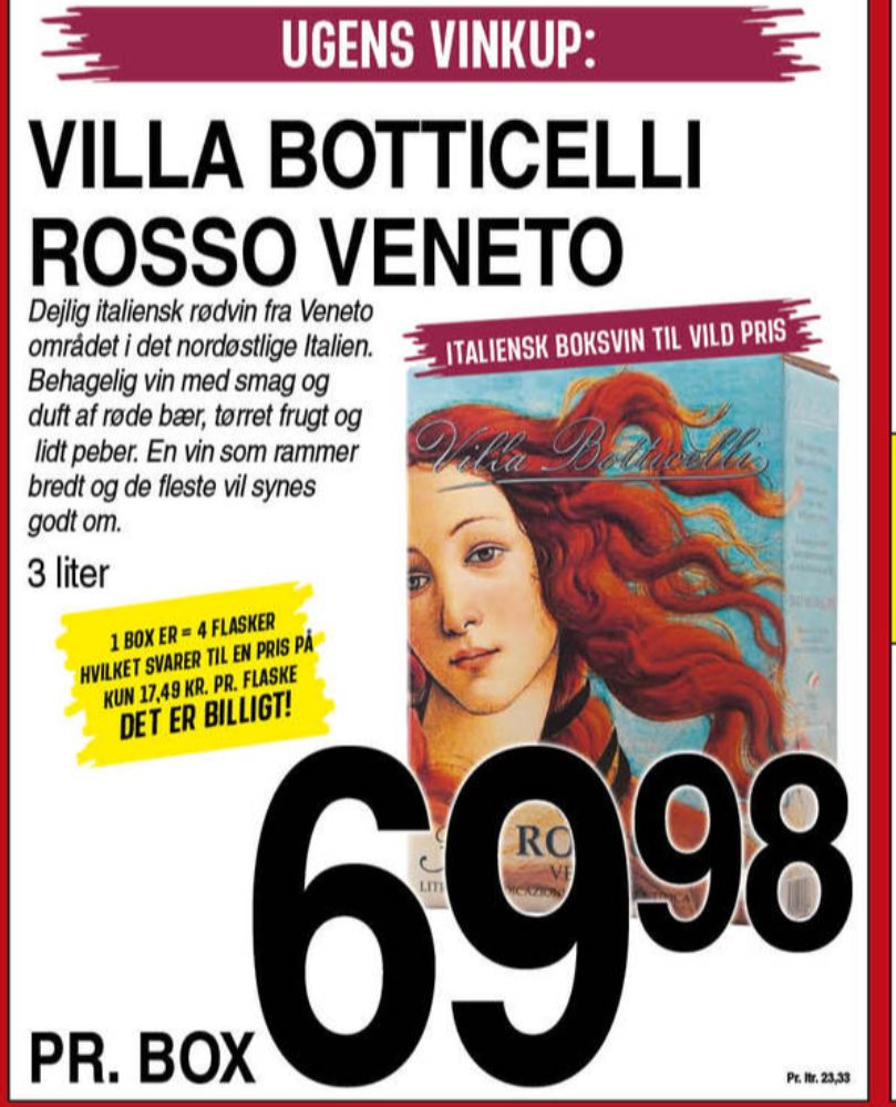 Italiensk Rødvin